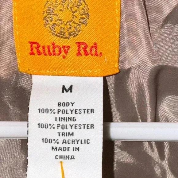 Ruby Rd.Vest size medium - Picture 3 of 3